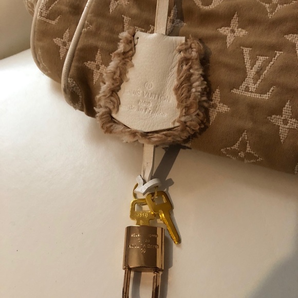 Louis Vuitton Monogram Sabbia Cabas Blanc - Picture 5 of 6